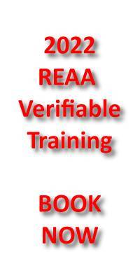 2022 TAURANGA  Verifiable Training REA CPD September 21 - 22
